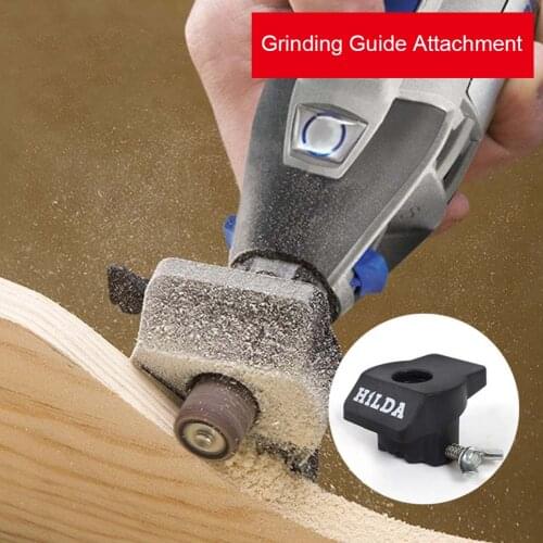 Sanding Grinding Guide Attachment Rotary Electric Drill Engraver Tool Accessories for Dremel Mini Drill Woodworking Grill ALI88