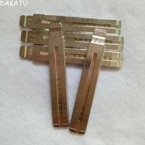 NO. 77 Toy40 Key Blade for the shearing Engraved Line Key For Lexus Mitsubishi For ssangyong 2 in 1