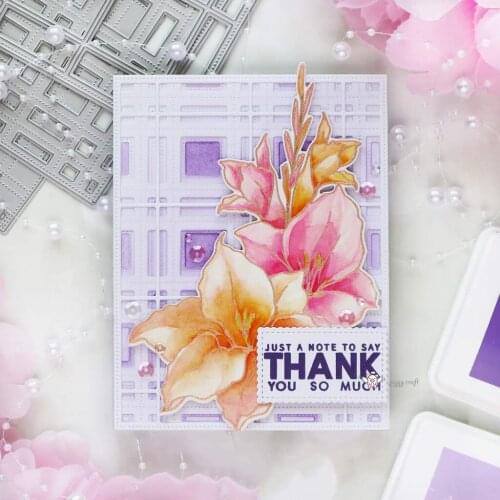 New 3D Rectangular frame metal Cutting Dies Stencils DIY Scrapbooking Paper/photo Cards Embossing Dies