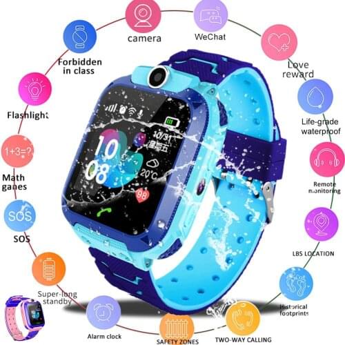 New Smart watch Kids SmartWatches Baby Watch for Children SOS Call Location Finder Locator Tracker Baby Anti Lost Smartwatch