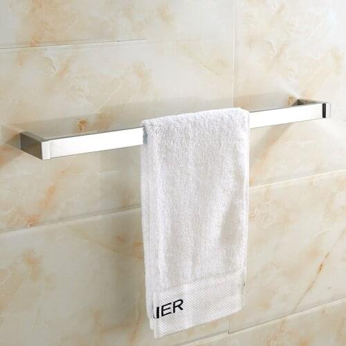 Vidric bathroom sanitary towel entire copper silver simple single towel hanging shelf / towel bar