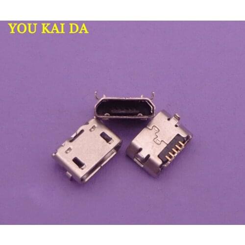 10pcs/lot Micro mini usb jack socket connector for Asus K012 Fonepad 7 fonepad7 FE170 Charging port B Type repair parts female