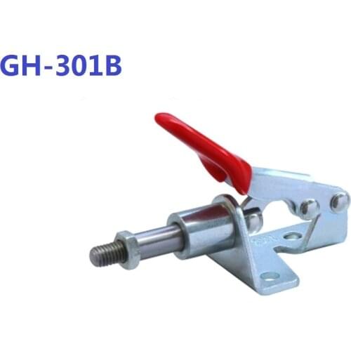 2PC GH-301B Holding latch 45kgs Push-Pull Action Type Plunger Stroke 16mm Toggle Clamp Quick Release Hand Tools