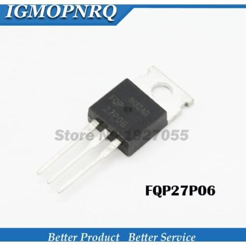 5pcs FQP27P06 TO220 27P06 TO-220 60V 27A new