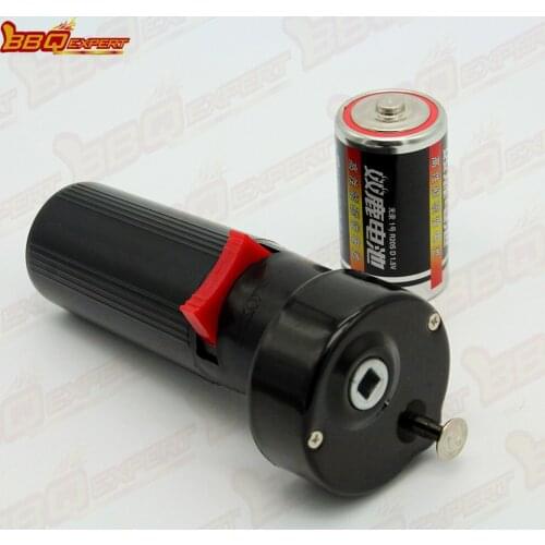 DC Battery 1.5V Grill Motor DC Variable Speed 3.5-4.2 R.P.M BBQ Motor 1.5V Barbecue Motor 0-5KGF.CM Motor FD601A Without Battery