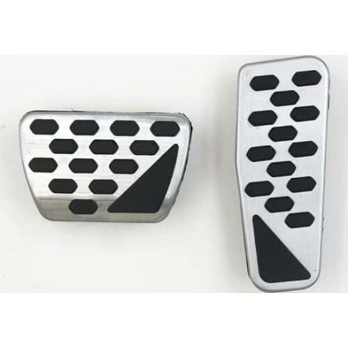 Car Accessories Gas Brake Pedal For Jeep Wrangler 2018 2019 AT Automatic Pedale Kit Cover Styling