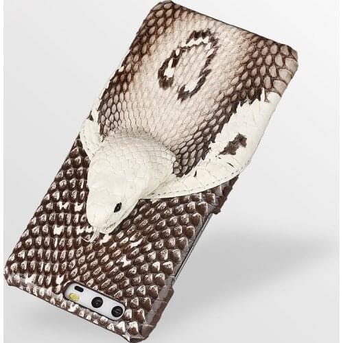 Phone Case For HUAWEI Mate 8 9 10 20 csae for P8 P9 P10 P20 Lite Pro P Smart Case Snake head Cover For Honor 7X 8 9 lite 10 Case