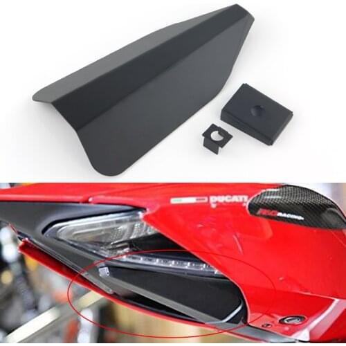 For Ducati 899 959 1199 1299 R Panigale 2012-2018 Frames License Plate Frame Holder Bracket Fender Cover Block Off Plate