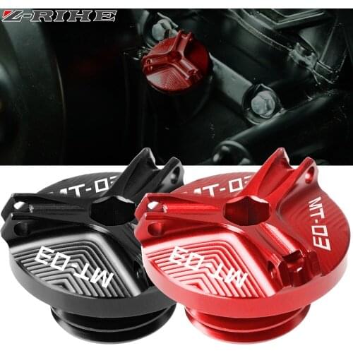 For YAMAHA MT03 New Motorcycle Engine Oil Drain Plug Sump Nut Cup Oil Fill Cap For YAMAHA MT03 MT 03 MT-03 2006-2013 2012 2011
