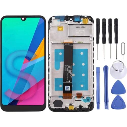 IPartsBuy LCD Screen and Digitizer Full Assembly with Frame for Huawei Honor 8S