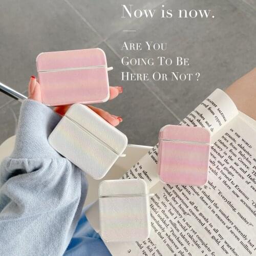 Leather Silicone case for Airpods1 2 Pro Earphone Box Cover Bluetooth Wireless Protective Cases For Apple Airpods 3 Headphone