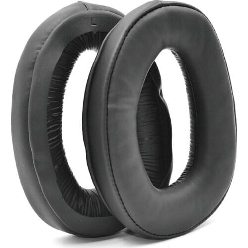 Round PU Leather Ear Cushions For -Sennheiser GSP 350 300 301 302 303 GSP300 Ear Cushions Earmuffs Replacement Cups