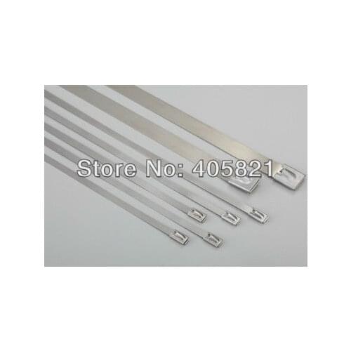 Best quality 4.6*150 6Inch Self-locking stainless steel cable tie MAX bundle dia 35 mm100pcs/bag Free shipping