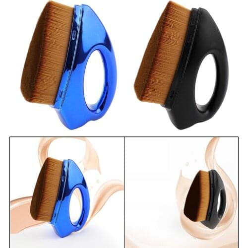 Soft Foundation Brush BB Cream Hexagon No Trace Makeup Powder Brushes Kit Cosmetics Makeup Tool Trackless Wand Foundation Brush