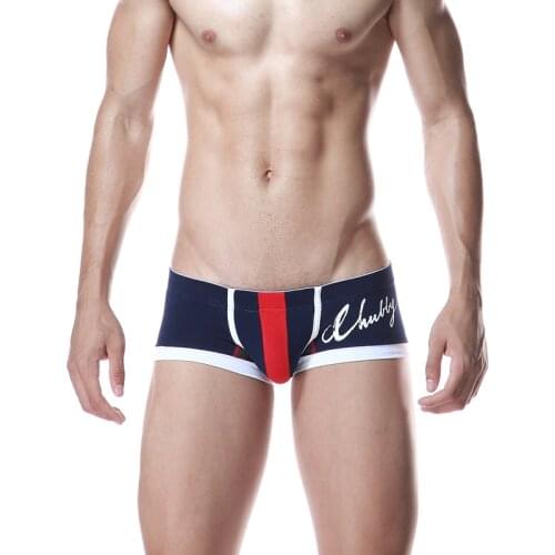 New SEOBEAN Sexy Mens Underwear Boxer Shorts Breathable print Trunk Underpants chinese style Boxer For Man