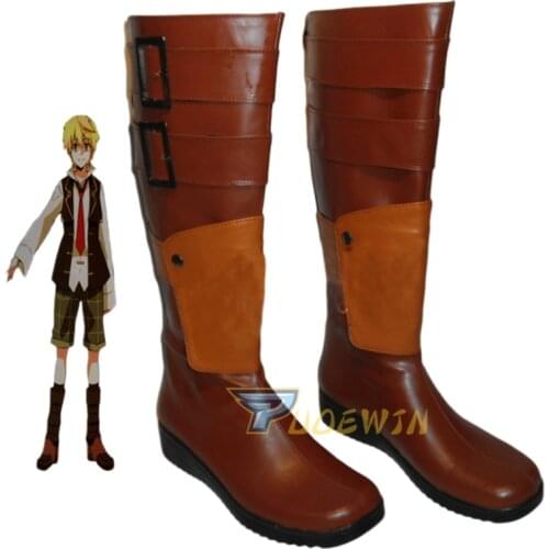 Pandora Hearts Oz Vessalius cosplay shoes boots Custom-Made cosplay