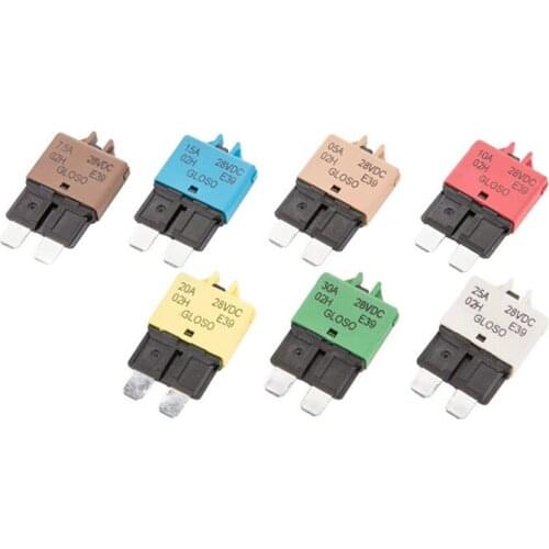 Circuit Breaker Fuse 12V 24V Resettable 5-30A Marine Rally ATC Circuit Breaker Fuse Fusible del disyuntor jy2