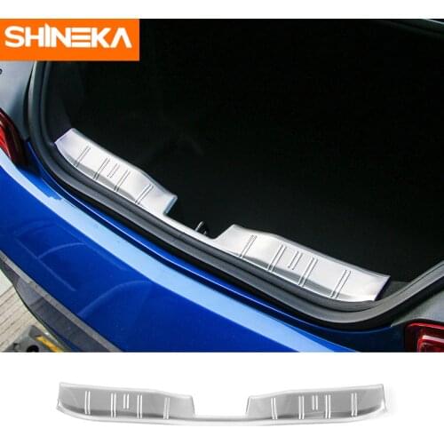 SHINEKA Rear Trunk Bumper Guard Trunk Entry Door Protector for Chevrolet Camaro 2017