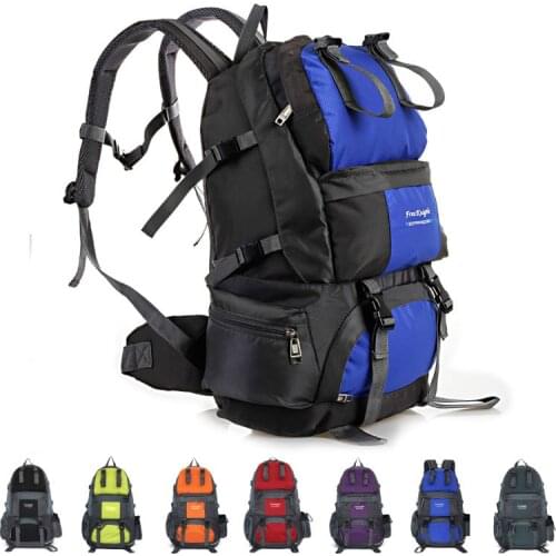 Free Knight 50L Outdoor Mountaineering Climbing Hiking Backpacks Waterproof Camping Backpack Sport Large Travel Bags Men Women