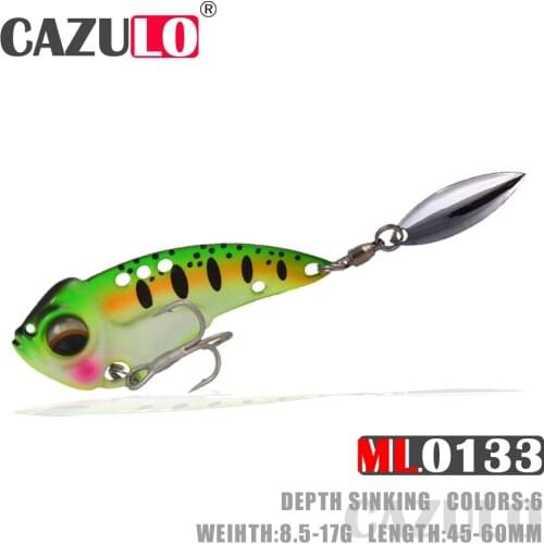 Sinking Metal Vibration Fishing Lure Accesorios Isca Artificial Weights 8.5-17g Baits Spoon De Pesca For Carp Fish Tackle Leurre