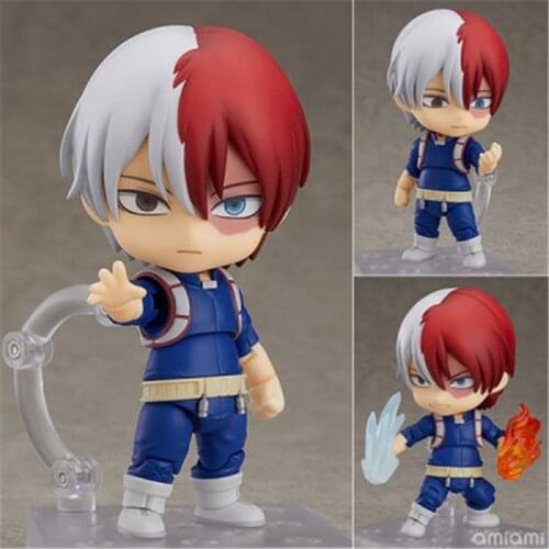 Three Styles Anime My Hero Academia Cosplay Figure Todoroki Shoto Toy Boku No Hero Academia Todoroki Shoto Figure for Gift