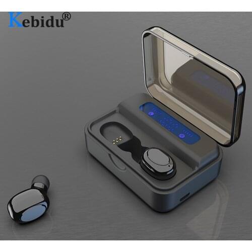 New S590 TWS Bluetooth 5.0 Earphone 9D Stereo Earbuds 3500mah Led Digital Display Wireless Headphones Portable Sport Earphones