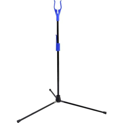 1X Blue Recurve Bow Stand Holder Archery Accessories Archery Bow Outdoor Sport Free Shipping