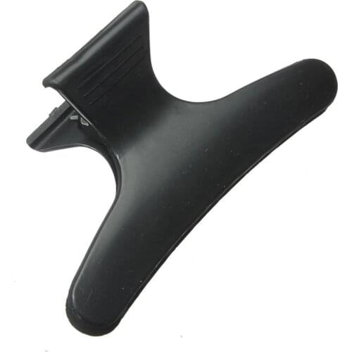 4PCS Black White Hairdressers Butterfly Style Styling Hair Clamps Clips Claw Clasps Hairdressing Salon Tool