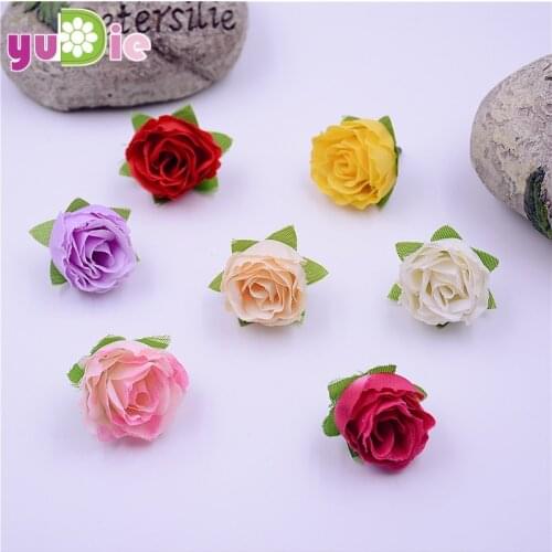 Free shipping 20pcs / bouquet bract small rosebud roses artificial flowers silk flower decoration home decorations wedding