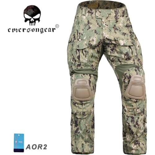 EMERSON GEN 3 Combat Pants Tactical bdu Trousers With Knee Pads EM7049 AOR2