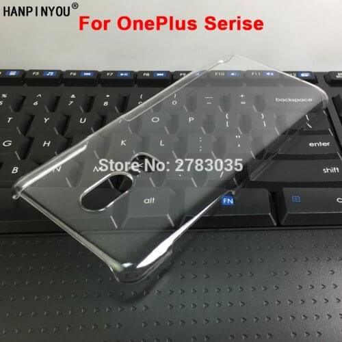 For OnePlus 7 Pro 3 5 6 3T 5T 6T Three Five six Glossy Snap Phone Case Crystal Invisible Hard PC Cover Clear Protect Back Shell