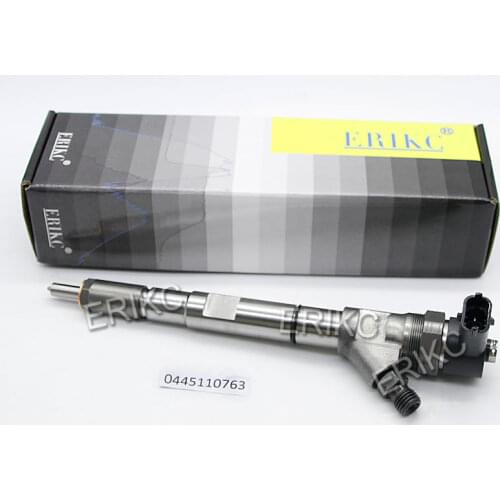 ERIKC 0445110763 Auto Engine Fuel Injection CRDI 0 445 110 763 Diesel Injector 0445 110 763 Nozzle Assembly 0433171848 for Bosch