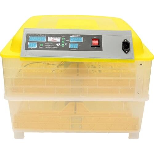 96/105 Egg Farm Egg Incubator Incubator Poultry Digital Brooder Chicken Hatchery Machine Temperature Control Automatic Turn Egg