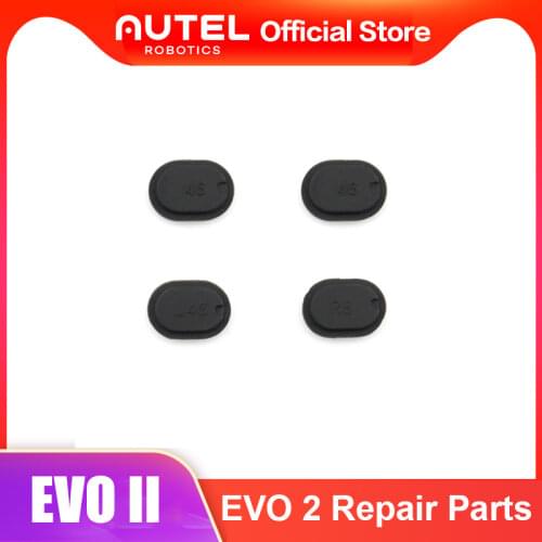 Original Autel Robotics Arm Leg Rubber Foot Pads Front Rear Left Right Repair Parts for Autel Robotics EVO II/Pro/Dual Drone