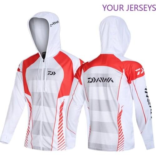 2022 New Brand Fishing Clothing Quick-Drying Sun Protection Fishing Shirts Anti-UV Fishing Competition Clothes Long Sleeve DAIWA