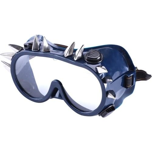 Steam Punk Rivets Goggles Steampunk Stud Glasses For Men Women Party Fancy Dress