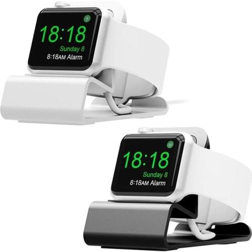 Charger stand for apple watch series 6/5/4/3/2/SE Aluminum Bracket Charger Dock Station Charging Holder for iwatch 44 42 40 38mm