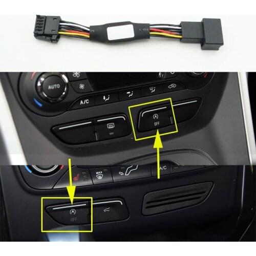 For Ford Escape Kuga G3 2015 2016 2017 2018 2019 Automatic Stop Start System Off Closer Close Control Sensor Plug Smart Cancel