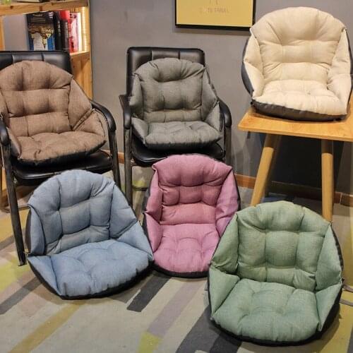 Comfortable semi-closed all-season universal seat cushion suitable for office chair sciatica pain seat with backrest cushion