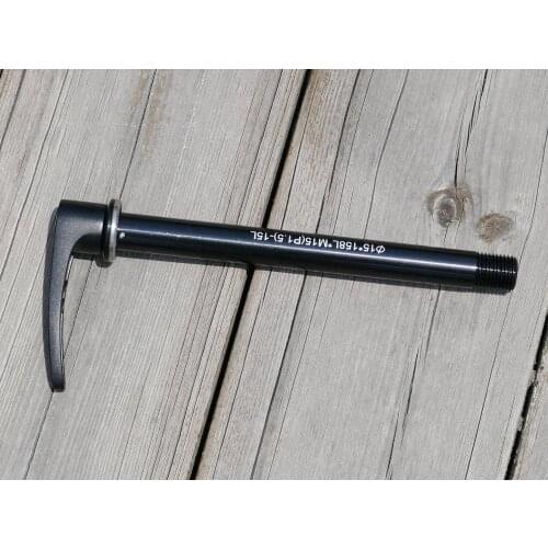 High Quality Axle for Bike Fork Wheel Alloy Thru-axle 15mm Boost 110mm For Front Fork ⌀15 * 158mm L * M15 (P1.5) *15mm L