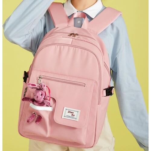High Quality Women Backpack 15.6 Inch Laptop Backpack School Bag For Teenage Girl Large Capacity Cute Student Bookbag Mochilas