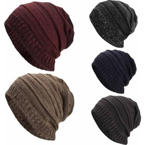 Adult Unisex Skiing Plush Fashion Keep Warm Winter Hats Knitted Cotton Hat Soft Trendy Hat Kpop Style Wool Hat Шапки Женские