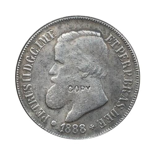 1888 Brazil 500 Reis coins COPY