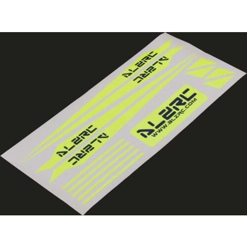 ALZRC - Devil 505 FAST Carbon Fiber Landing Skid Color Sticker D505F44