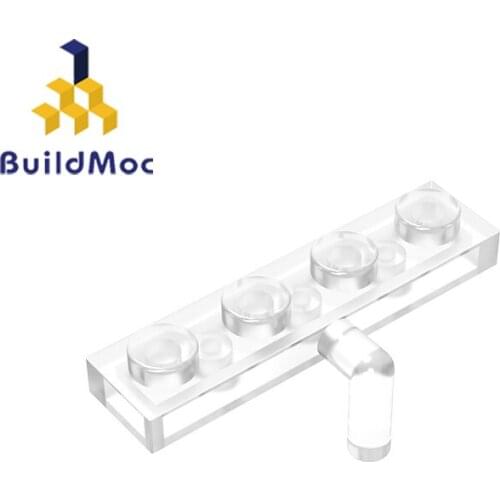 BuildMOC Compatible Assembles Particles 30043 1x4 For Building Blocks Parts DIY LOGO Educational Cre