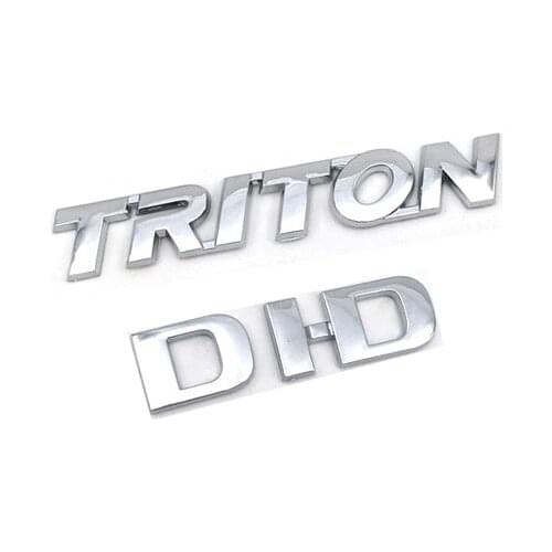 For Mitsubishi Triton LS200 DID Pickup Emblem Rear Decal Boot Logo Tailgate Car Stickers