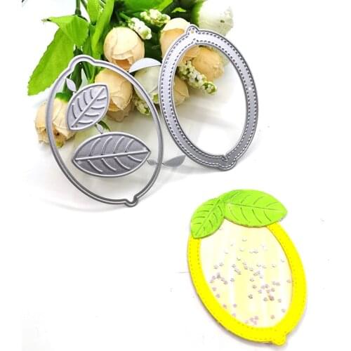 Julyarts Shake The Card Lemon Metal Cutting Dies New 2021Dies Scrapbooking Soldes Decoration Scrapbook Paper Craft Knife