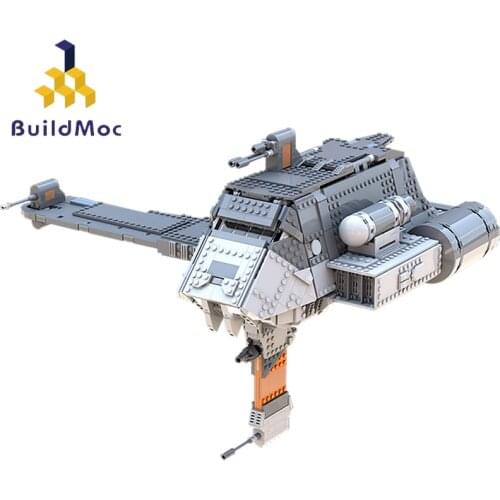 MOC-52064 Sapce Transporter Warship Anakins the Twilight - The Clone Wars Movie Series Battleship Model Building Blocks Toys