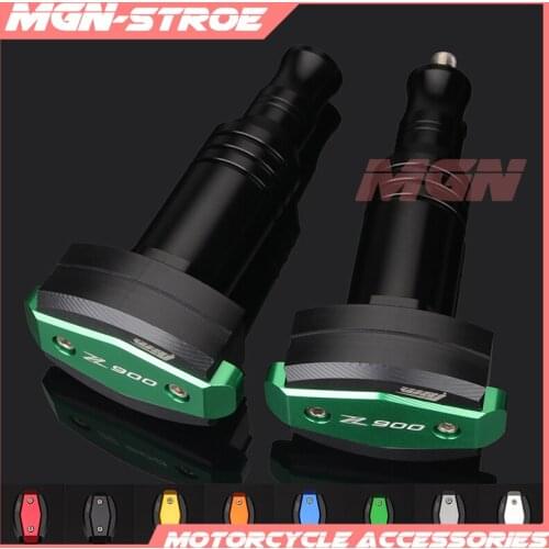Motorcycle CNC Aluminum Frame Sliders Crash Pad Cover motorbike Falling Protector Guard For KAWASAKI Z900 2017 2018 17 18