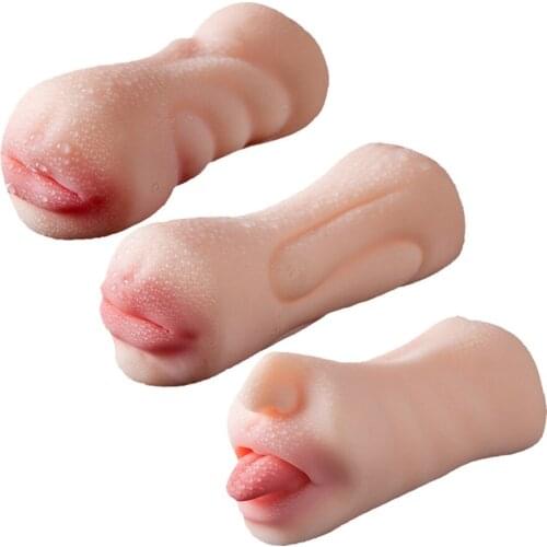 Man Masturbator 18+ Realistic Vagina Anal Silicone Soft Tight Pussy Erotic sextoy Penis Sex Toys For Men Masturbatings machine